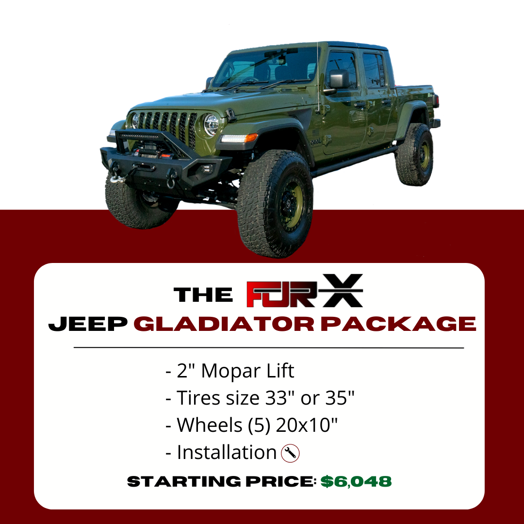 FJR-X Jeep Gladiator Package